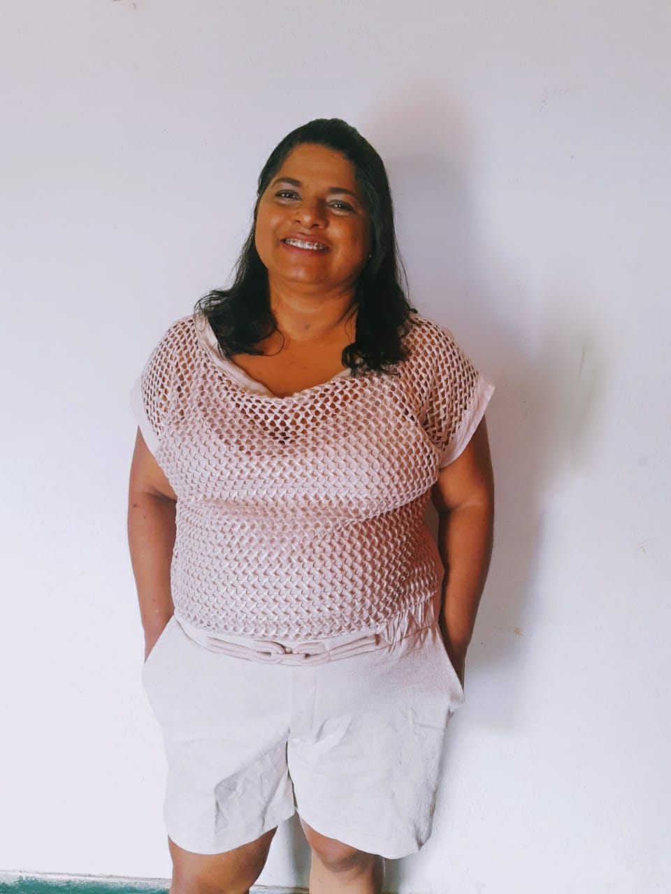 Juliana Oliveira tenta uma vida mais saudável