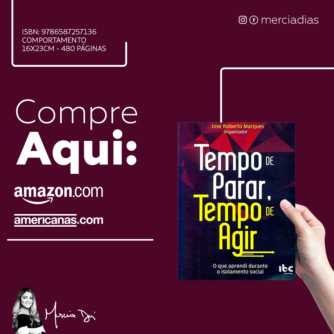 livro “Tempo de Parar, Tempo de Agir