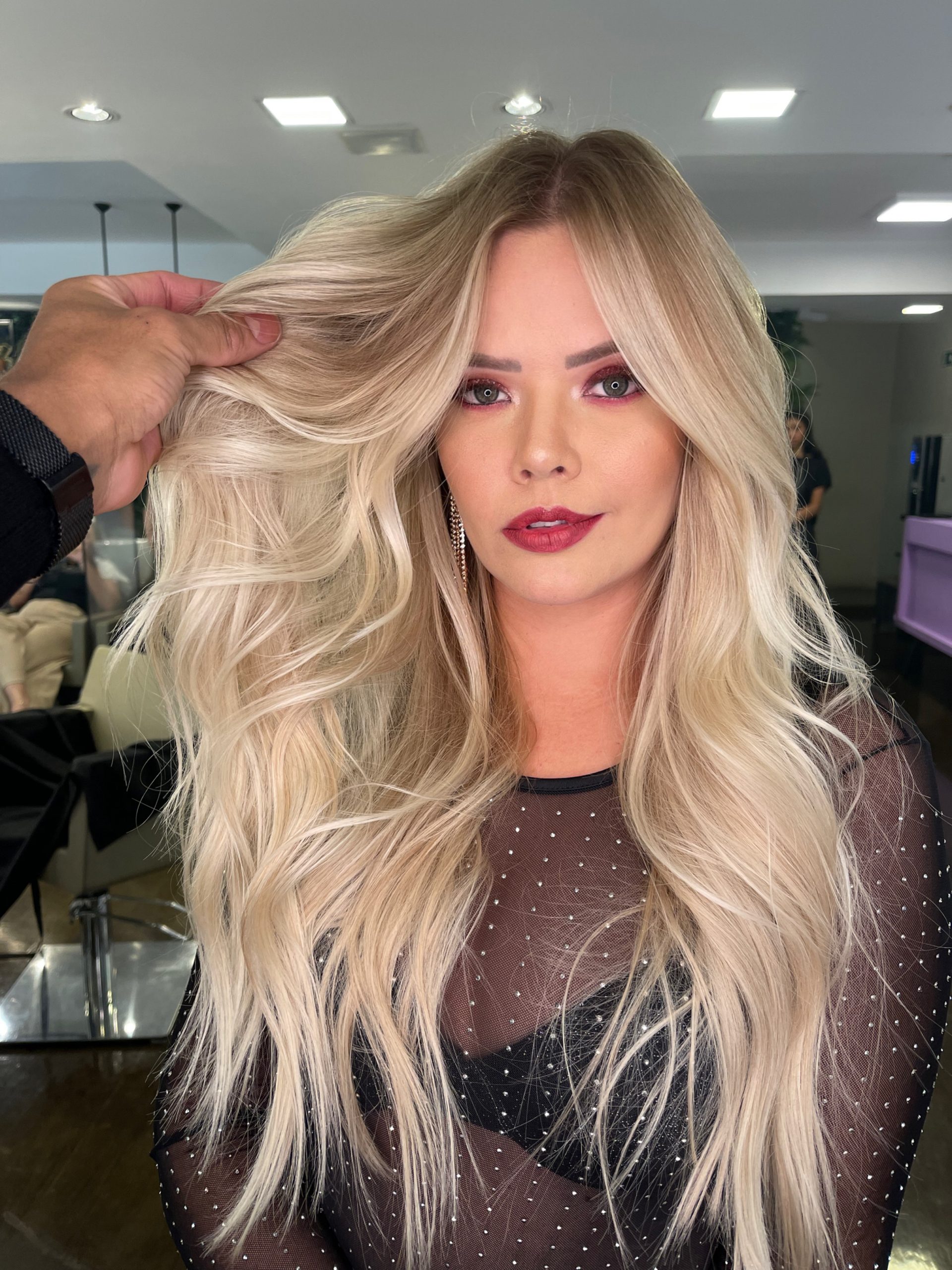 tendências de mechas hairstylist Adriano
