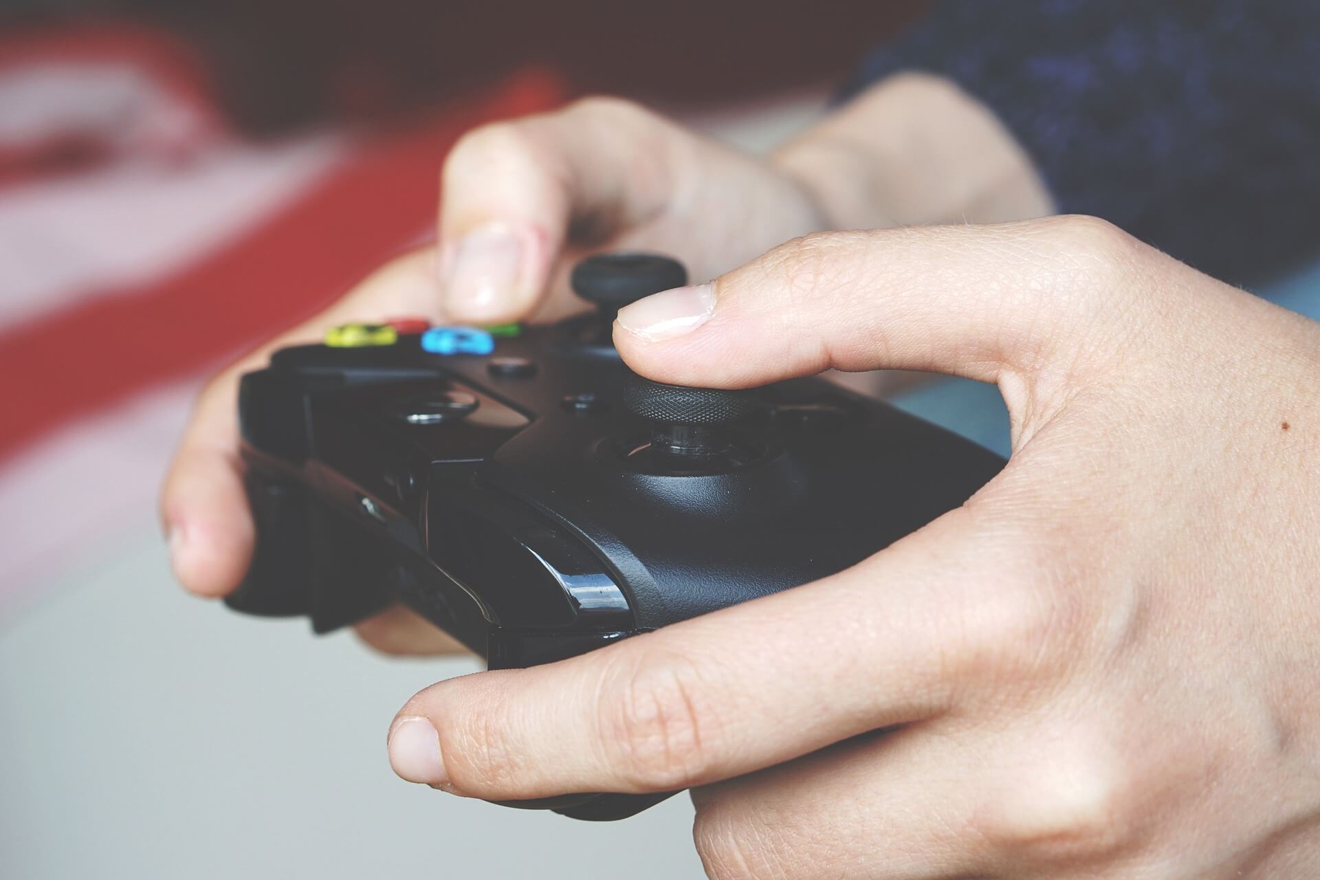 Jogando vídeo game