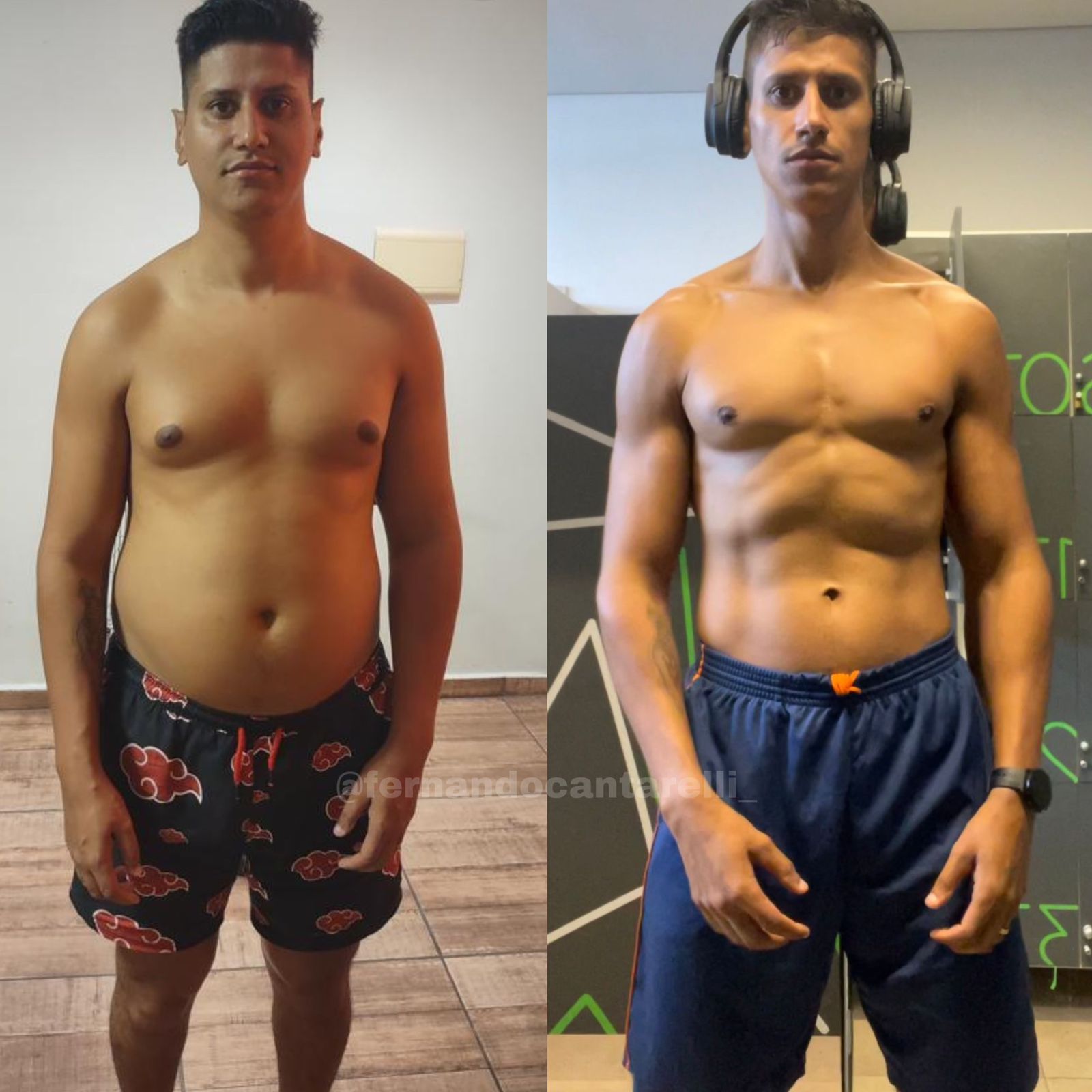Antes X Depois