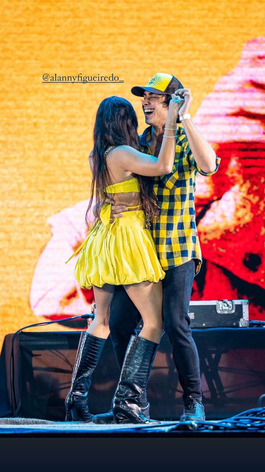 Alanny Figueiredo e irmão barreto