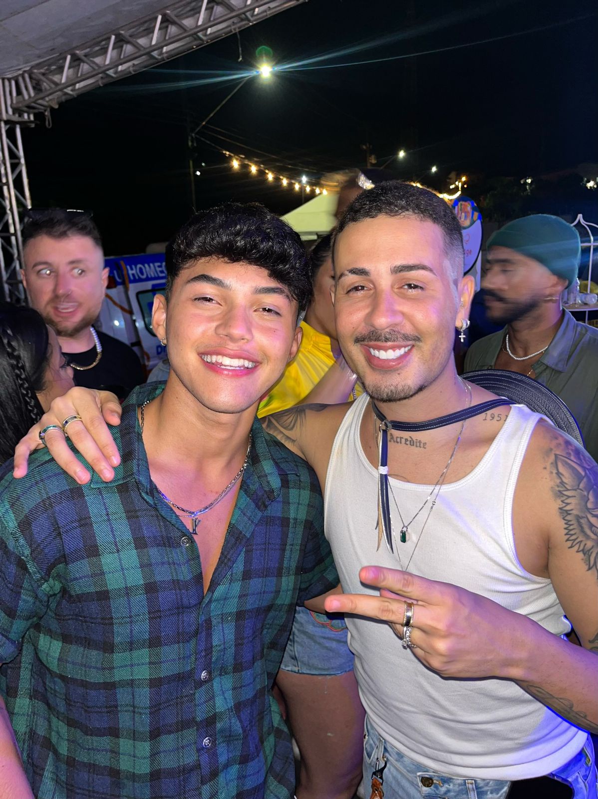 Luan Alencar e Carlinhos Maia