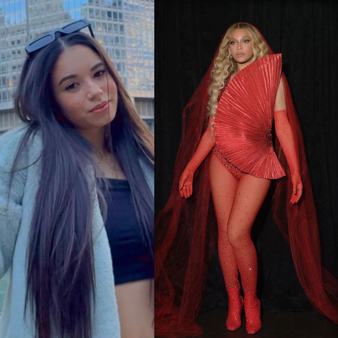 Bárbara Silvestre e Beyonce