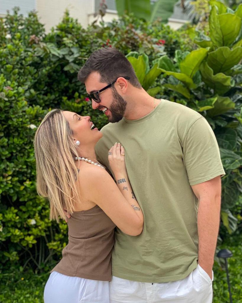 Ana Polli e seu marido