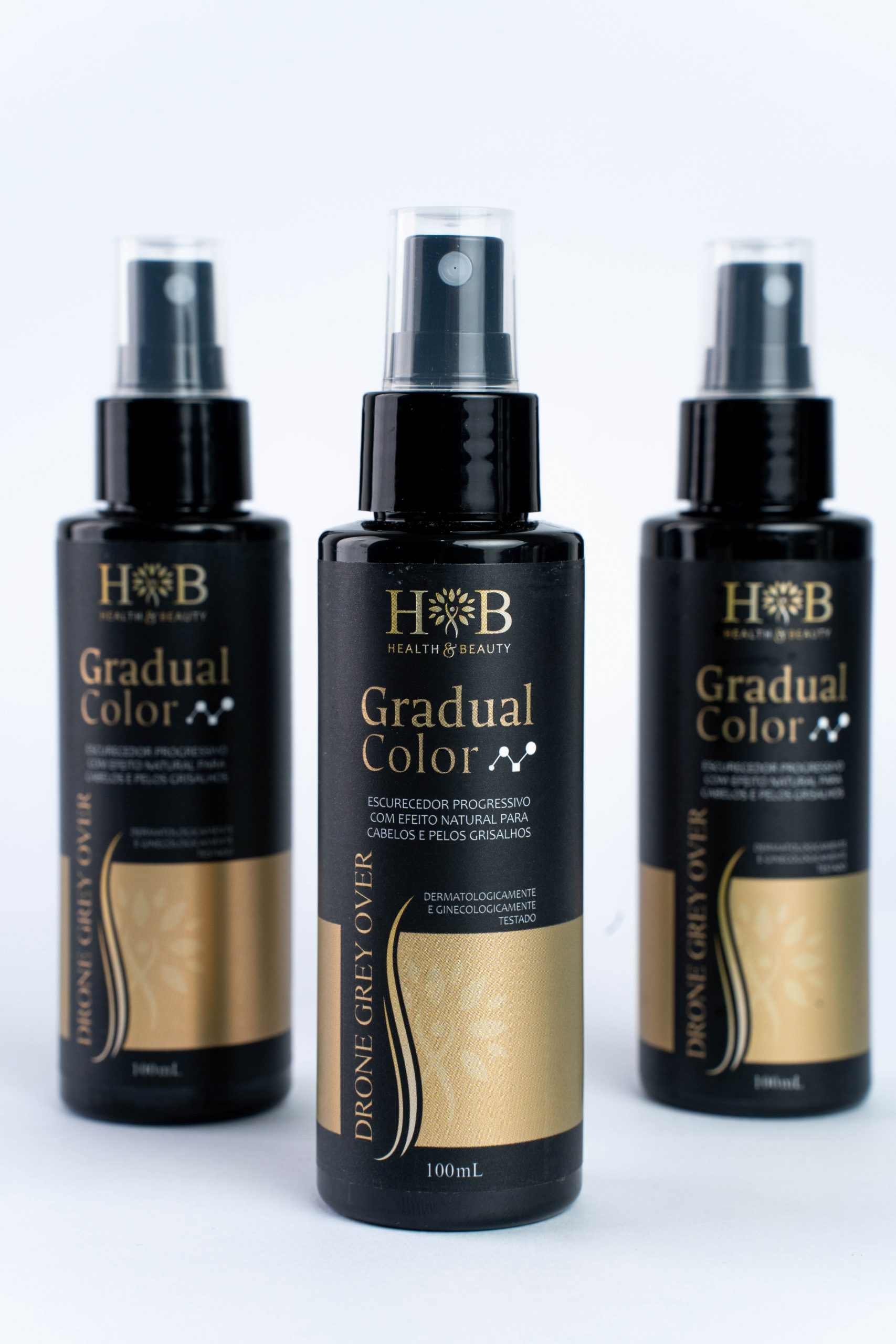 GRADUAL COLOR DRONE GREY OVER