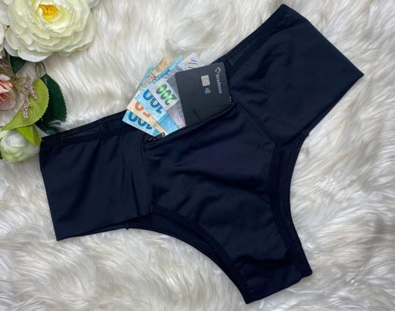 Calcinha com bolso